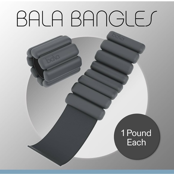 Bala Bangles 1lb each - Black - Picture 1 of 3